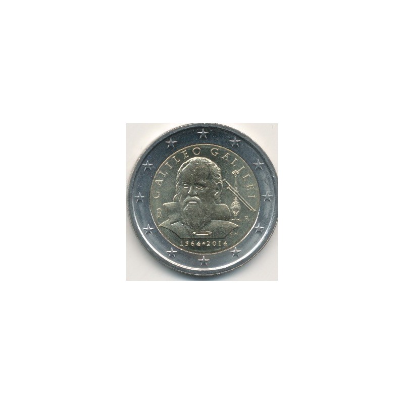 2€ Italie - 2014 - Galilée