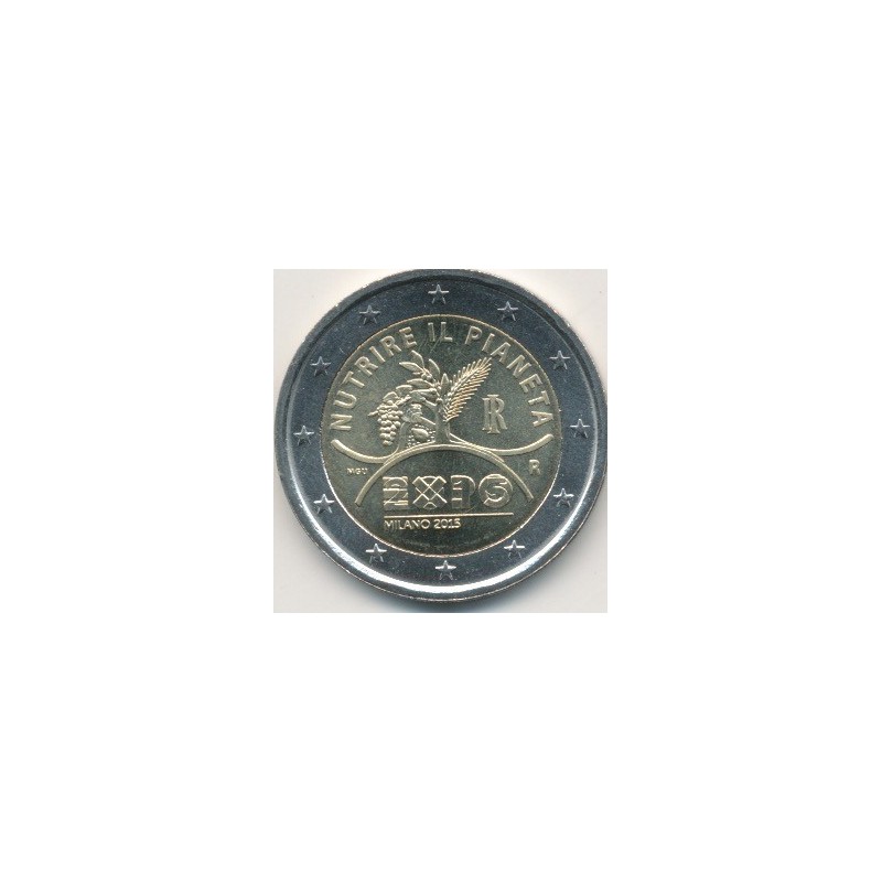 2€ Italie - 2015 - Exposition Universelle 2015 Milan