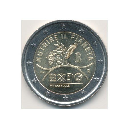 2€ Italie - 2015 - Exposition Universelle 2015 Milan