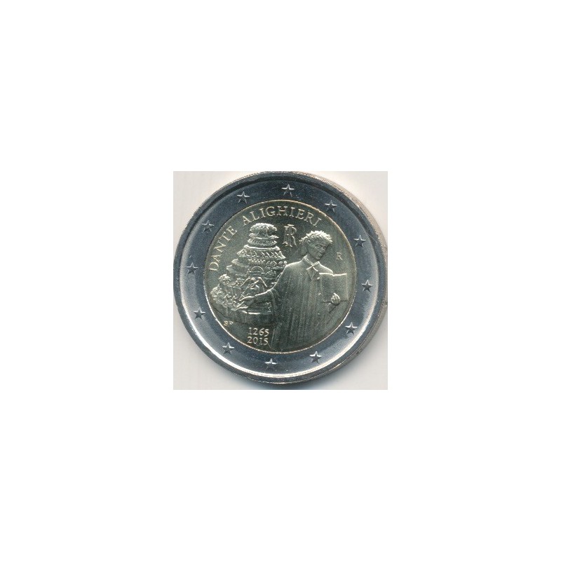 2€ Italie - 2015 - Dante alighieri