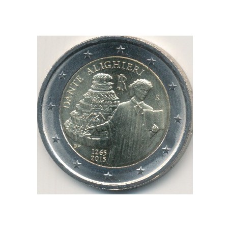 2€ Italie - 2015 - Dante alighieri