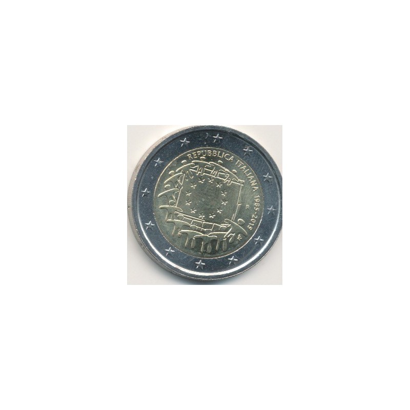 2€ Italie - 2015 - 30 ans drapeau européen