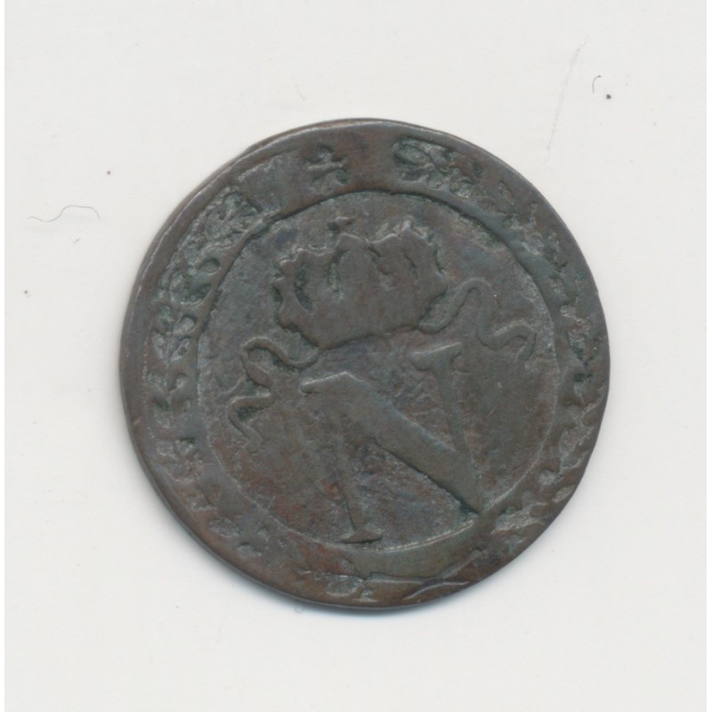 10 Centimes à l'N couronné - 1808 I Limoges - TB