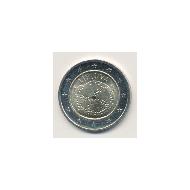 2€ Lituanie - 2016 - culture baltique