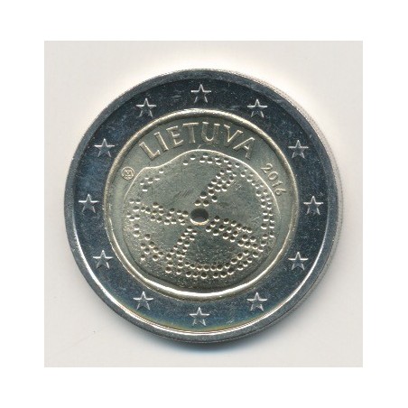 2€ Lituanie - 2016 - culture baltique