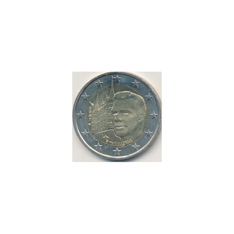 2€ Luxembourg 2007 - Grand duc Henri et Palais grand ducal