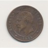 10 Centimes - 1865 A Paris - Napoléon III Tête laurée - bronze - TB