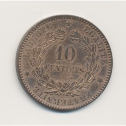 10 Centimes Cérès - 1870 A Paris - bronze - SUP+ 2