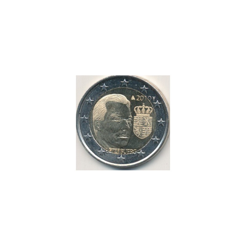 2€ Luxembourg 2010 - armoiries du grand-duc