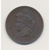 10 Centimes Cérès - 1870 A Paris - bronze - SPL