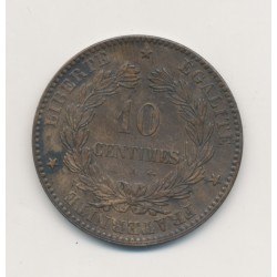 10 Centimes Cérès - 1872 A Paris - bronze - TTB+ 2