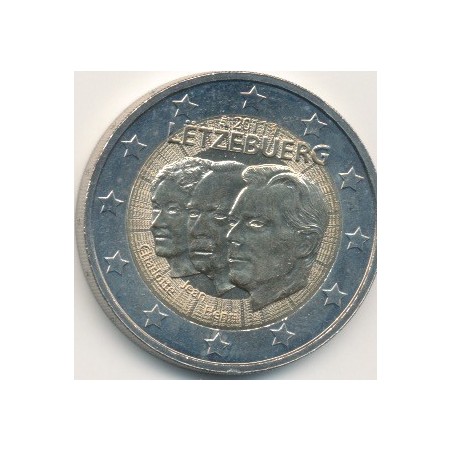 2€ Luxembourg 2011 - Grande duchesse Charlotte et son fils