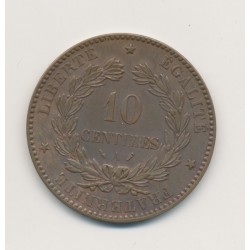 10 Centimes Cérès - 1884 A Paris - bronze - TTB+ 2