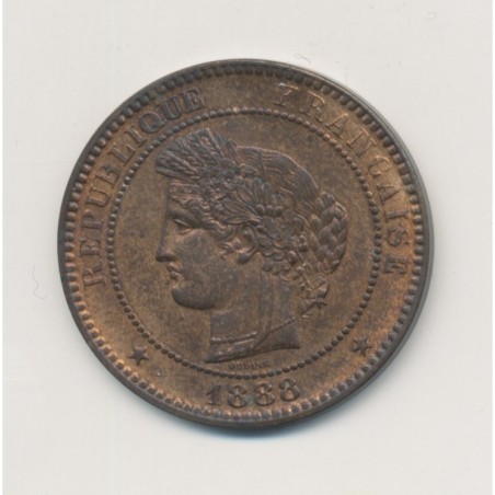 10 Centimes Cérès - 1888 A Paris - bronze - SPL