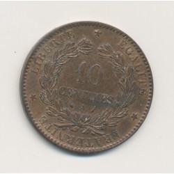 10 Centimes Cérès - 1889 A Paris - bronze - SUP+ 2