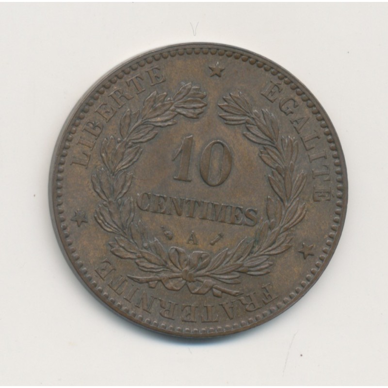 10 Centimes Cérès - 1894 A Paris - bronze - SUP+