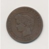 10 Centimes Cérès - 1896 A Paris - torche - bronze - TB