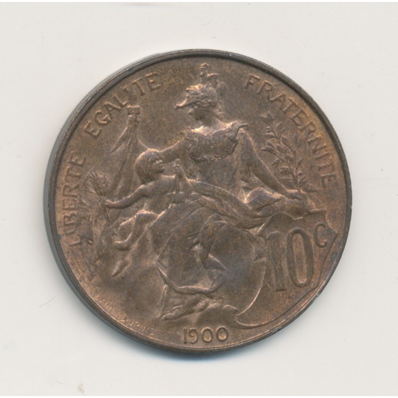 10 Centimes Dupuis - 1900 - bronze - SPL