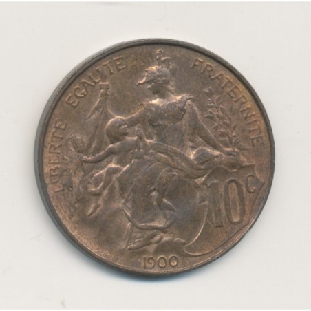 10 Centimes Dupuis - 1900 - bronze - SPL