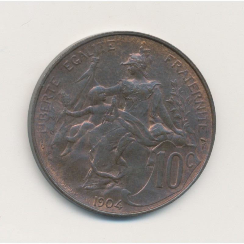 10 Centimes Dupuis - 1904 - bronze - SPL+