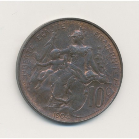 10 Centimes Dupuis - 1904 - bronze - SPL+