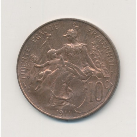 10 Centimes Dupuis - 1911 - bronze - SUP+