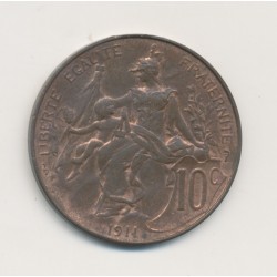 10 Centimes Dupuis - 1911 - bronze - SPL