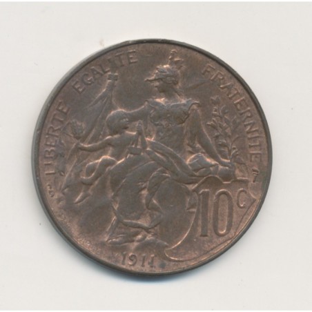 10 Centimes Dupuis - 1911 - bronze - SPL