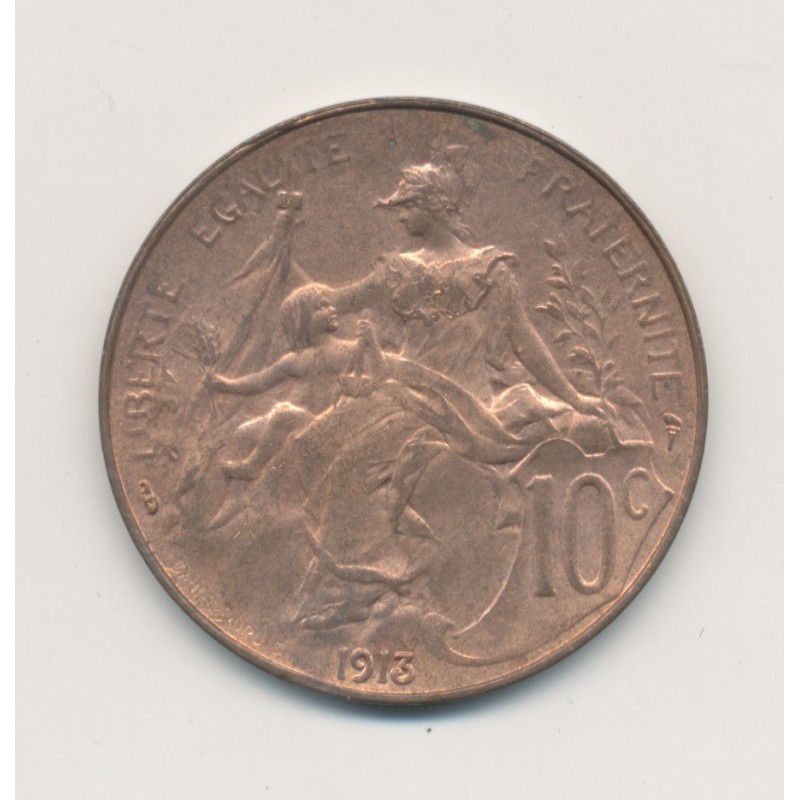 10 Centimes Dupuis - 1913 - bronze - SUP+