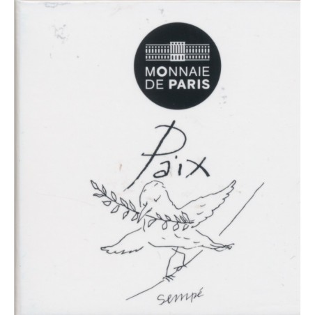 50 Euro Paix/Sempé - 2014 - Printemps/été - argent