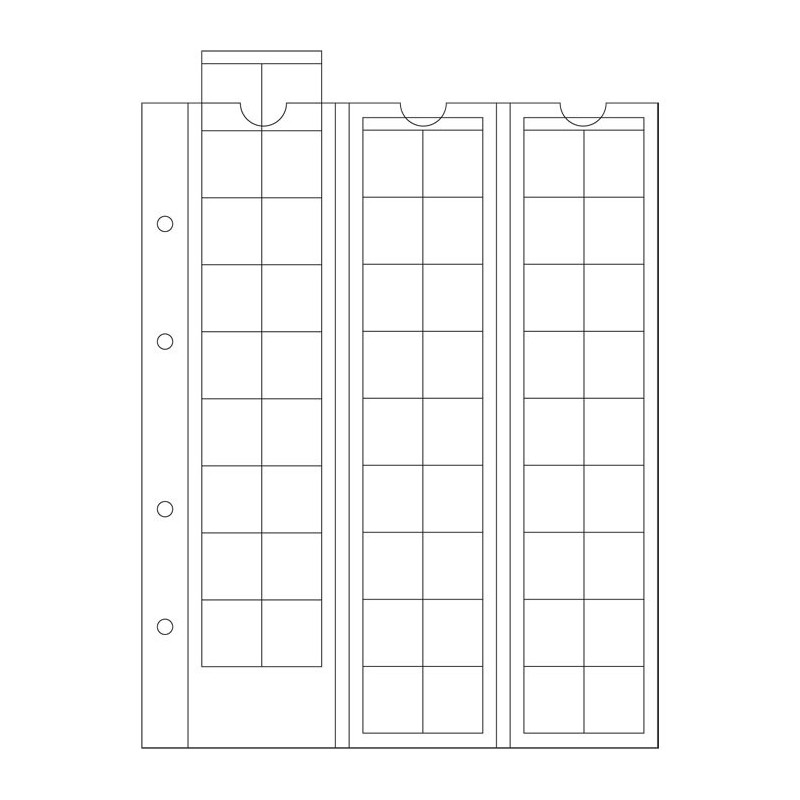 Feuilles Optima 54 Cases