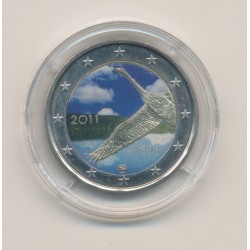 2 Euro couleur - Finlande 2011 - 200ème anniversaire de la banque de la Finlande