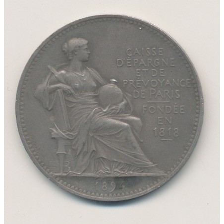 Jeton - Caisse d'épargne et prévoyance de Paris - 1894