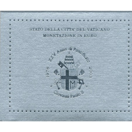 BU Vatican 2003 - Jean Paul II