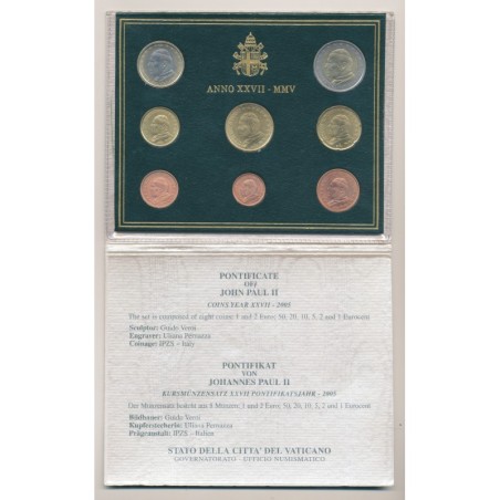 BU Vatican 2005 - Jean Paul II