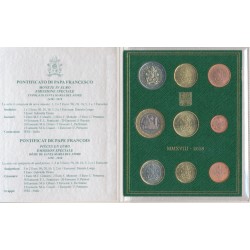 BU Vatican 2018 - Armoiries du Vatican - 9 pièces 2