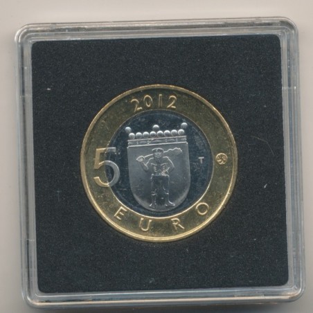 5€ Finlande 2012 - Cathédrale Helsinki et Uspenski