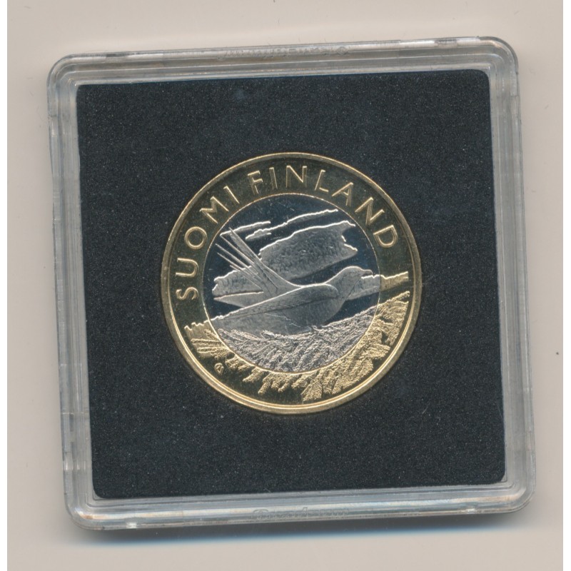 5€ Finlande 2014 - oiseau