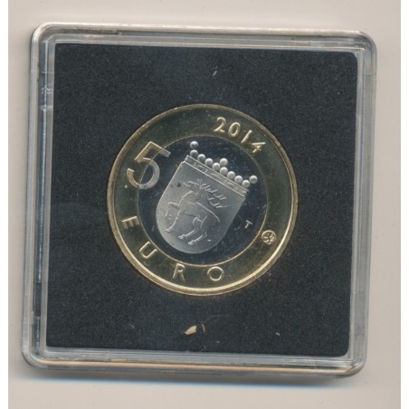 5€ Finlande 2014 - oiseau