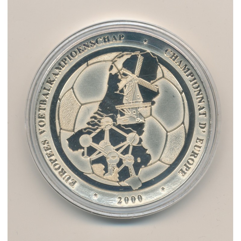 Médaille - France Champion European Champion 2000 - cupronickel - 41mm - FDC