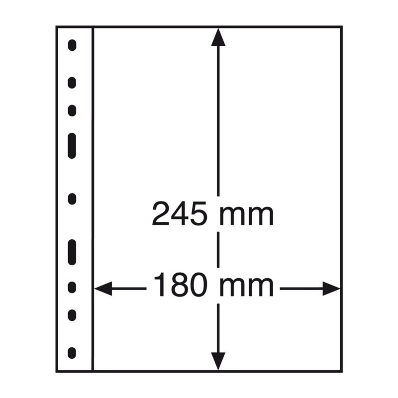 Feuilles Billets Optima 1 Case