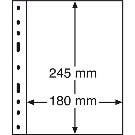 Feuilles Billets Optima 1 Case