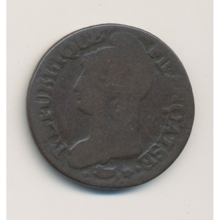 5 Centimes Dupré - AN 7 D Lyon - B/TB