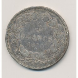 5 Francs Cérès - 1870 K Bordeaux - sans légende - TB 2