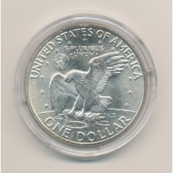 Etats-Unis - 1 Dollar Eisenhower - 1971 S - argent - SPL 2