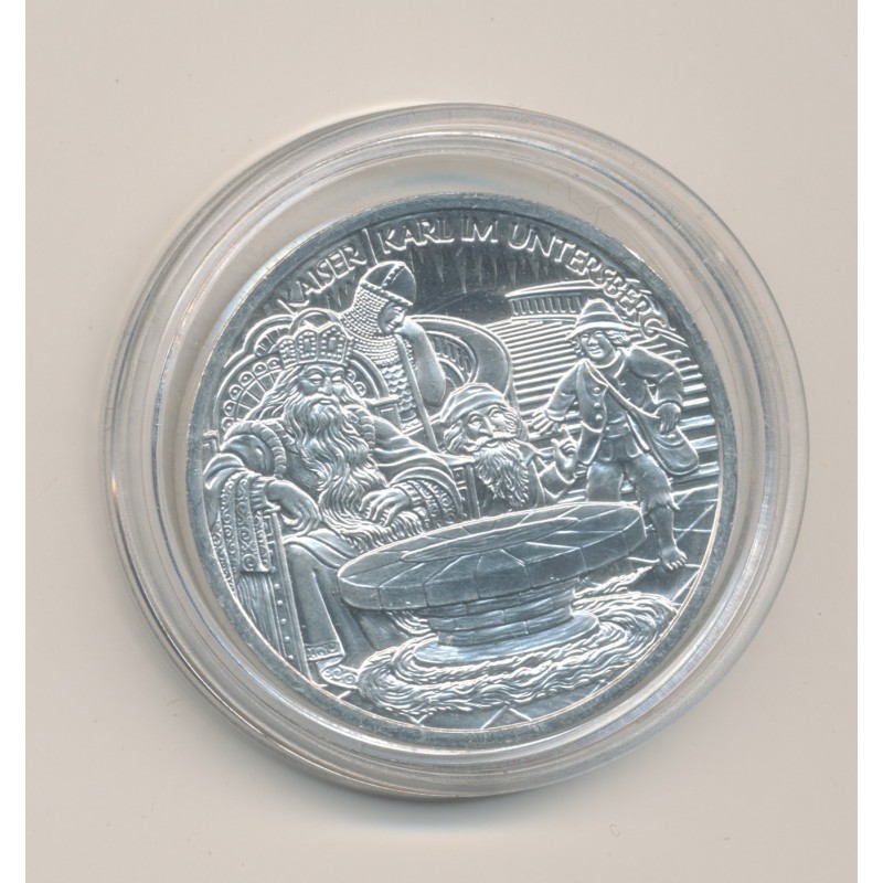 Autriche - 10 Euro 2010 - Charlemagne - argent - FDC