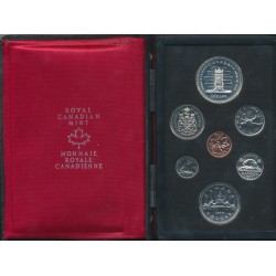 Canada - Coffret 7 Monnaies - 1977 - Proof set