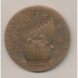 Médaille - Concours général agricole Paris - 1967 - bronze