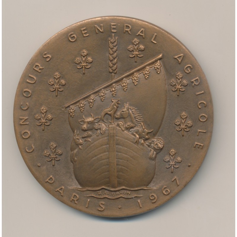 Médaille - Concours général agricole Paris - 1967 - bronze
