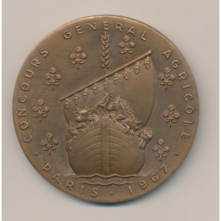 Médaille - Concours général agricole Paris - 1967 - bronze